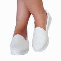 Tênis Slip On Feminino Branco JaquesCoutoShoes Tamanho 34