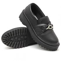 Tênis Slip On Feminino com Elástico Sola reta Leve Tratorada Confortável Passeio e Lazer Tênis Slip On Feminino com Elástico Sola reta Leve Tratorada Confortável Passeio e Lazer