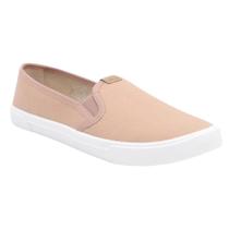 Tenis Slip On Feminino Elastico Lateral Slipper Basico Moleca 5296.130