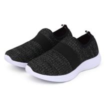 Tênis Slip On Feminino Lycra Elástico Confortável Leve