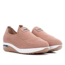 Tênis slip-on feminino Modare Nude