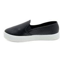 Tênis Slip On Feminino Moleca Feminino 5712.304 Preto