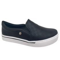 Tênis Slip On Feminino Via Marte Iate Casual Napa Ref 229801