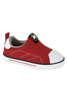 Tênis Slip On Infantil Masculino Molekinho Vermelho