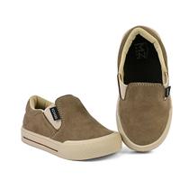 Tênis Slip On Infantil Menino Iate Calce Fácil Casual Taupe Mzkid Tênis Slip On Infantil Menino Iate Calce Fácil Casual Taupe Mzkid