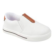 Tênis Slip on Infantil Menino Pequito Iate Classic