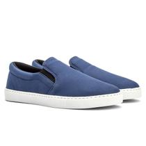 Tênis Slip On Masculino Casual Prático e Versátil Genero:MasculinoCor:MarinhoTamanho:37 Tênis Slip On Masculino Casual Prático e Versátil Genero:MasculinoCor:MarinhoTamanho:37