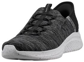 Tênis Slip-on Masculino Skechers Ultra Flex 3.0 Cinza Escuro 9.5 Largura Extra Tênis Slip-on Masculino Skechers Ultra Flex 3.0 Cinza Escuro 9.5 Largura Extra