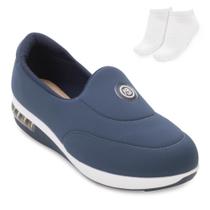 Tênis Slip On Modare e Meia MD25-73202 Tênis Slip On Modare e Meia MD25-73202