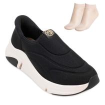 Tênis Slip On Modare P-C e Meia MD25-74011