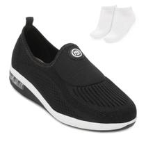 Tênis Slip On Modare Ultraconforto e Meia MD25-73202 Tênis Slip On Modare Ultraconforto e Meia MD25-73202