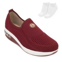 Tênis Slip On Modare Ultraconforto e Meia MD25-73202 Tênis Slip On Modare Ultraconforto e Meia MD25-73202