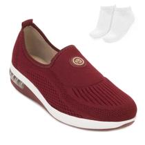 Tênis Slip On Modare Ultraconforto e Meia MD25-73202