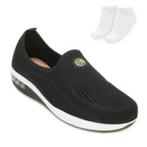 Tênis Slip On Modare Ultraconforto e Meia PB MD25-73202 Tênis Slip On Modare Ultraconforto e Meia PB MD25-73202