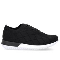 Tênis Slip On Preto Tricot