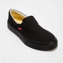 Tênis Slip On Redley Originals Monocromo All Black - Preto