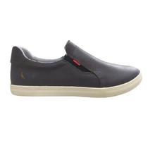 Tênis Slip On Reserva Lapa Couro - Marrom