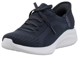 Tênis Slip-On Ultra Flex 3.0 Feminino Skechers Cinza Chumbo 10 EUA