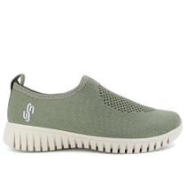 Tênis Slip On Usaflex Confortável Verde Cor:VerdeTamanho:35 Tênis Slip On Usaflex Confortável Verde Cor:VerdeTamanho:35