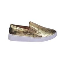 Tênis Slip On Vizzano Animal Print Onça Oncinha Tie Dye ourado Prata Preto 1214.200