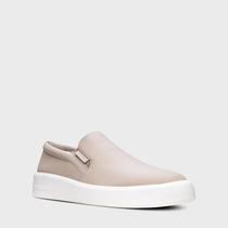 Tenis slipon carrano couro biscuit nude 344003f Tenis slipon carrano couro biscuit nude 344003f