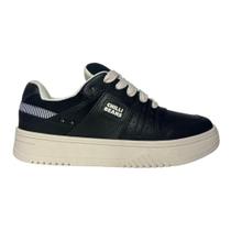 Tênis Sneaker Chilli Beans Feminino Preto e Bege Tênis Sneaker Chilli Beans Feminino Preto e Bege