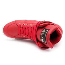 Tênis Sneaker Feminino Cano Alto Academia Couro Legítimo 50130 Várias Cores Tênis Sneaker Feminino Cano Alto Academia Couro Legítimo 50130 Várias Cores