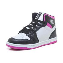 Tênis Sneaker Feminino Cano Alto Leve Macio Treino Academia - It Shoes