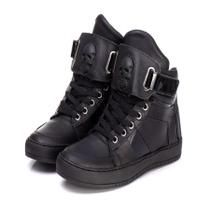 Tenis Sneaker Feminino Fitness Botinha Academia Couro Tenis Sneaker Feminino Fitness Botinha Academia Couro