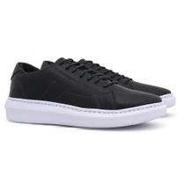 Tênis Sneaker Masculino Couro West Bulls Cadarço Moda Casual Tênis Sneaker Masculino Couro West Bulls Cadarço Moda Casual