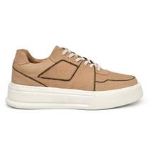Tênis Sneaker Masculino em Couro de Luxo Premium Artesanal Tênis Sneaker Masculino em Couro de Luxo Premium Artesanal