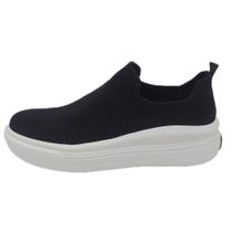 Tênis Sneakers em tela Preta Tênis Sneakers em tela Preta