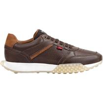 Tênis Sneakers Masculino Couro Racer 8527-693C Ferracini Cafe