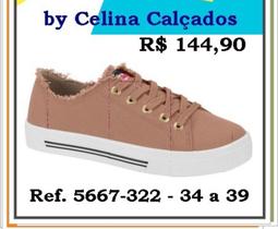 Tenis solado branco e bege várias cores e tamanhos