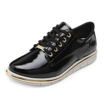 Tenis Sophia Almeida Com Linha Metalizada no Drop - 638 S Tenis Sophia Almeida Com Linha Metalizada no Drop - 638 S