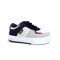 Tenis soul teen kids menino 11096 dok (08) - branco/marinho