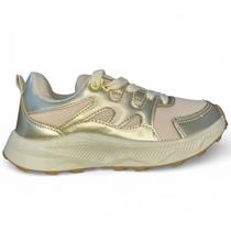 Tênis Sound Kids Spark Runner Dourado