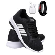 Tênis SPT Brinde Fone E Relogio Masculino De Academia Corrida Caminhada Com Design Leve E Moderno