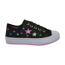 Tenis star chic star collor cano baixo infantil - i60 Tenis star chic star collor cano baixo infantil - i60
