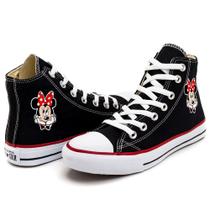 Tênis Star Infantil Adulto Minnie Novidade Botinha Lançamento Tênis Star Infantil Adulto Minnie Novidade Botinha Lançamento