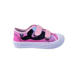 Tênis Star Infantil Feminino Menina Calda Colorida Personagem Sereia Calce Fácil Confortável Barato