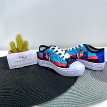 Tênis Star Infantil Masculino Menino Personagem CHASE PATRULHA CANINA Confortável Tênis Star Infantil Masculino Menino Personagem CHASE PATRULHA CANINA Confortável