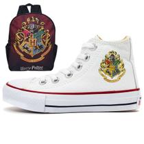 Tênis Star Infantil Unissex + Mochila Harry Potter Hogwartz Volta as Aulas Varias Cores