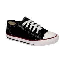 Tênis Street Kids Canvas Low ST0791 Preto Tênis Street Kids Canvas Low ST0791 Preto