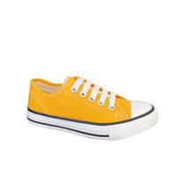 Tênis Street Star Cano Baixo Basic Color Amarelo