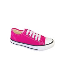 Tênis Street Star Cano Baixo Basic Color Pink