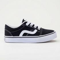 Tênis Street Super Star Lona Preto