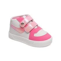 Tênis Street Urban Pimpolho Fase 3 Feminino Branco/Rosa 0130095C