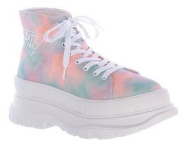 Tênis Super Chunky Zatz Tie Dye 80s Anos 80 Cano Alto Cores