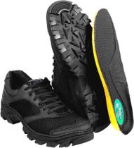 Tênis Tático Militar Em P.U. E Nylon.